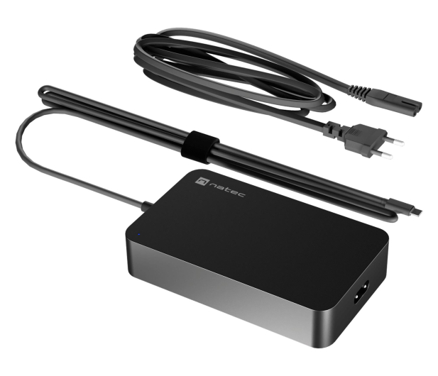 Natec ZASILACZ GRAYLING USB-C 90W DO LAPTOPÓW, TABLETÓW, TELEFONÓW - 1470248 - zdjęcie 2